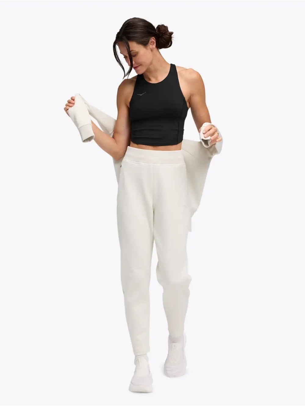 Hoka Essential Recovery Pant Truffle Salt Women’s size Small
